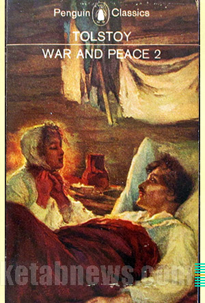 طرح روي جلد کتاب طراحي گرافيک هنر نقاشي پرتره جلد خوشگل جلد زيبا جنگ و صلح