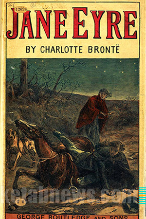 طرح روي جلد کتاب طراحي گرافيک هنر نقاشي پرتره جلد خوشگل جلد زيبا جین ایر شارلوت برونته