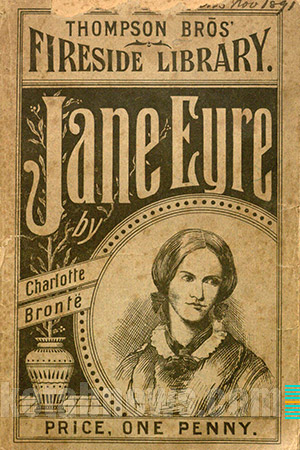 طرح روي جلد کتاب طراحي گرافيک هنر نقاشي پرتره جلد خوشگل جلد زيبا جین ایر شارلوت برونته