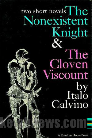 ویکنت دو نیم شده | 16 طرح جلد ایتالو کالوینو[Il Visconte dimezzato]. (The Cloven Viscount