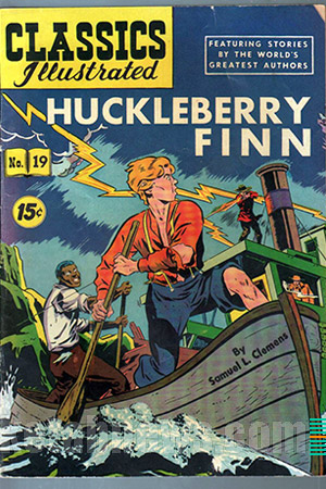 ماجراهای هاکلبری فین | 21 طرح جلد مارک تواین The Adventures of Huckleberry Finn