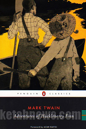 ماجراهای هاکلبری فین | 21 طرح جلد مارک تواین The Adventures of Huckleberry Finn