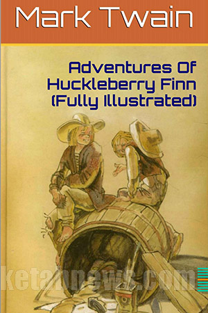 ماجراهای هاکلبری فین | 21 طرح جلد مارک تواین The Adventures of Huckleberry Finn