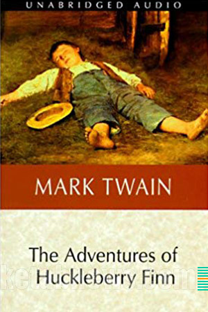 طرح روي جلد کتاب طراحي گرافيک هنر نقاشي پرتره جلد خوشگل جلد زيبا هکلبری فین مارک تواین