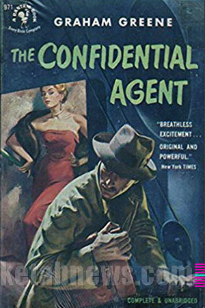 مامور معتمد (مخفی) | 16 طرح جلد گراهام گرین The Confidential Agent