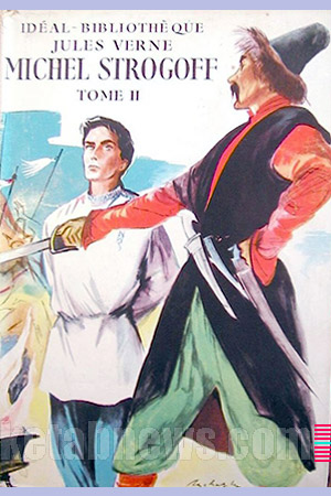 طرح روي جلد کتاب طراحي گرافيک هنر نقاشي پرتره جلد خوشگل جلد زيبا میشل استروگف ژول ورن