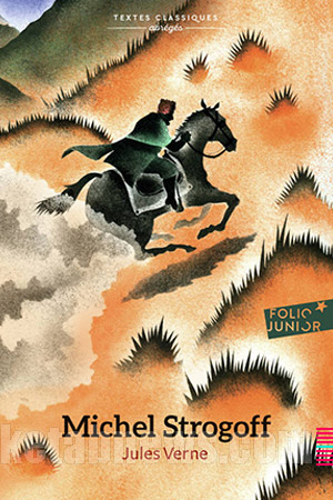 طرح روي جلد کتاب طراحي گرافيک هنر نقاشي پرتره جلد خوشگل جلد زيبا میشل استروگف ژول ورن