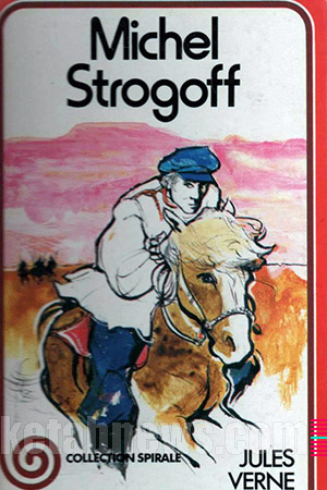 طرح روي جلد کتاب طراحي گرافيک هنر نقاشي پرتره جلد خوشگل جلد زيبا میشل استروگف ژول ورن