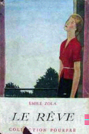 طرح روي جلد کتاب طراحي گرافيک هنر نقاشي پرتره جلد خوشگل جلد زيبا رویا رؤیا امیل زولا