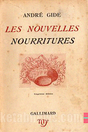 طرح روي جلد کتاب طراحي گرافيک هنر نقاشي پرتره جلد خوشگل جلد زيبا مائده های زمینی آندره ژید