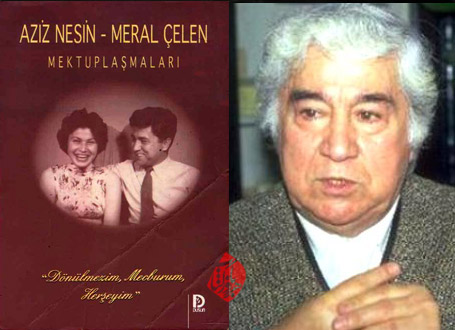 نامههای عزیز نسین و همسرش مرال چلن Aziz nesin - meral çelen mektuplaşmalari