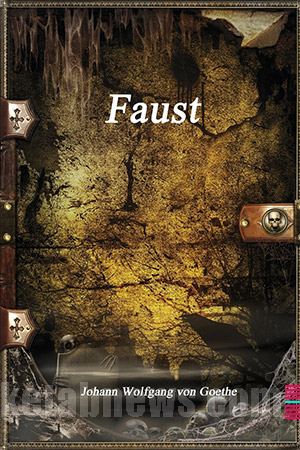  فاوست طرح روی جلد (Faust) مهم‌ترین اثر یوهان ولفگانگ فون گوته، Johann Wolfang von Goethe