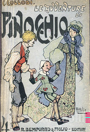 طرح روي جلد کتاب طراحي گرافيک هنر نقاشي پرتره جلد خوشگل جلد زيبا پینوکیو کارلو کودی