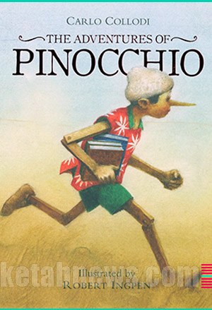 طرح روي جلد کتاب طراحي گرافيک هنر نقاشي پرتره جلد خوشگل جلد زيبا پینوکیو کارلو کودی