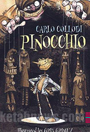 طرح روي جلد کتاب طراحي گرافيک هنر نقاشي پرتره جلد خوشگل جلد زيبا پینوکیو کارلو کودی