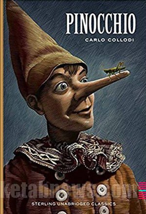 طرح روي جلد کتاب طراحي گرافيک هنر نقاشي پرتره جلد خوشگل جلد زيبا پینوکیو کارلو کودی